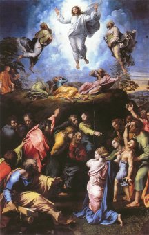 Raphaël : La Transfiguration du Christ